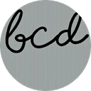 شعار BCD المكتوب بخط اليد